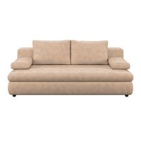 Schlafsofa Oslo Braun, Lf: 200x140 cm - Braun, Trend, Holz/Kunststoff (205/72/100cm)