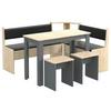 Eckbankgruppe Esal Anthrazit S: 153/115 Cm - Anthrazit, MODERN, Holzwerkstoff (153/115cm) - MID.YOU