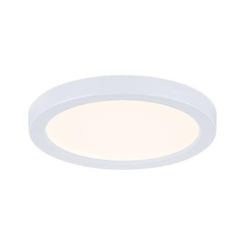 LED-Paneel Ø 11,8 cm Rund - Weiß, Design, Kunststoff (11,8/1,2cm) - Paulmann