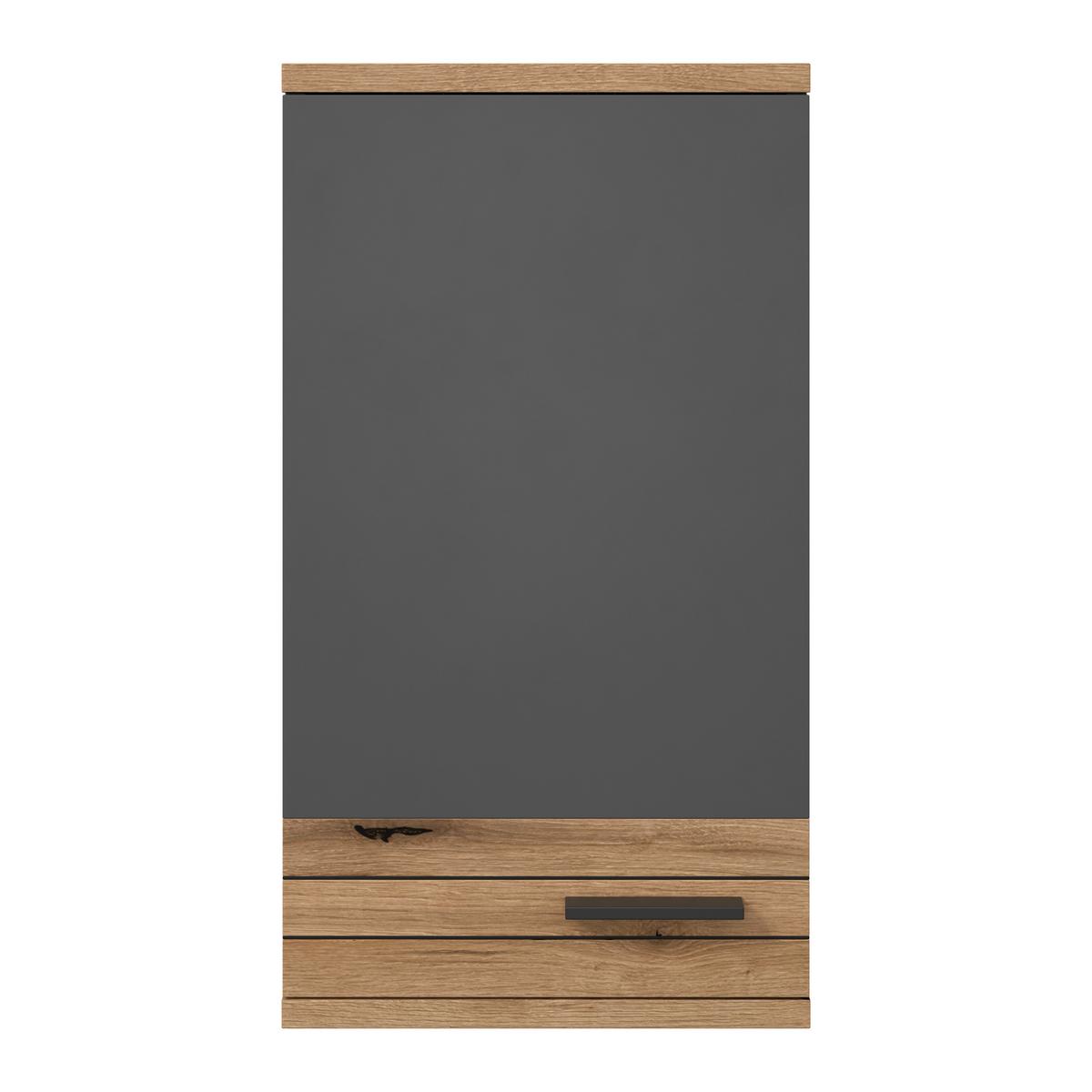 HÄNGESCHRANK COTIA COTLS 3 - Eichefarben/Anthrazit, MODERN, Holzwerkstoff (40/73/30cm) - James Wood
