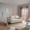 Schlafsofa Milano - Beige/Naturfarben, MODERN, Holz/Kunststoff (200/95/95cm)