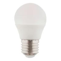 LED žárovka E27, 5W, ILLU, 230V - opál, plast (4,7/8,8cm)