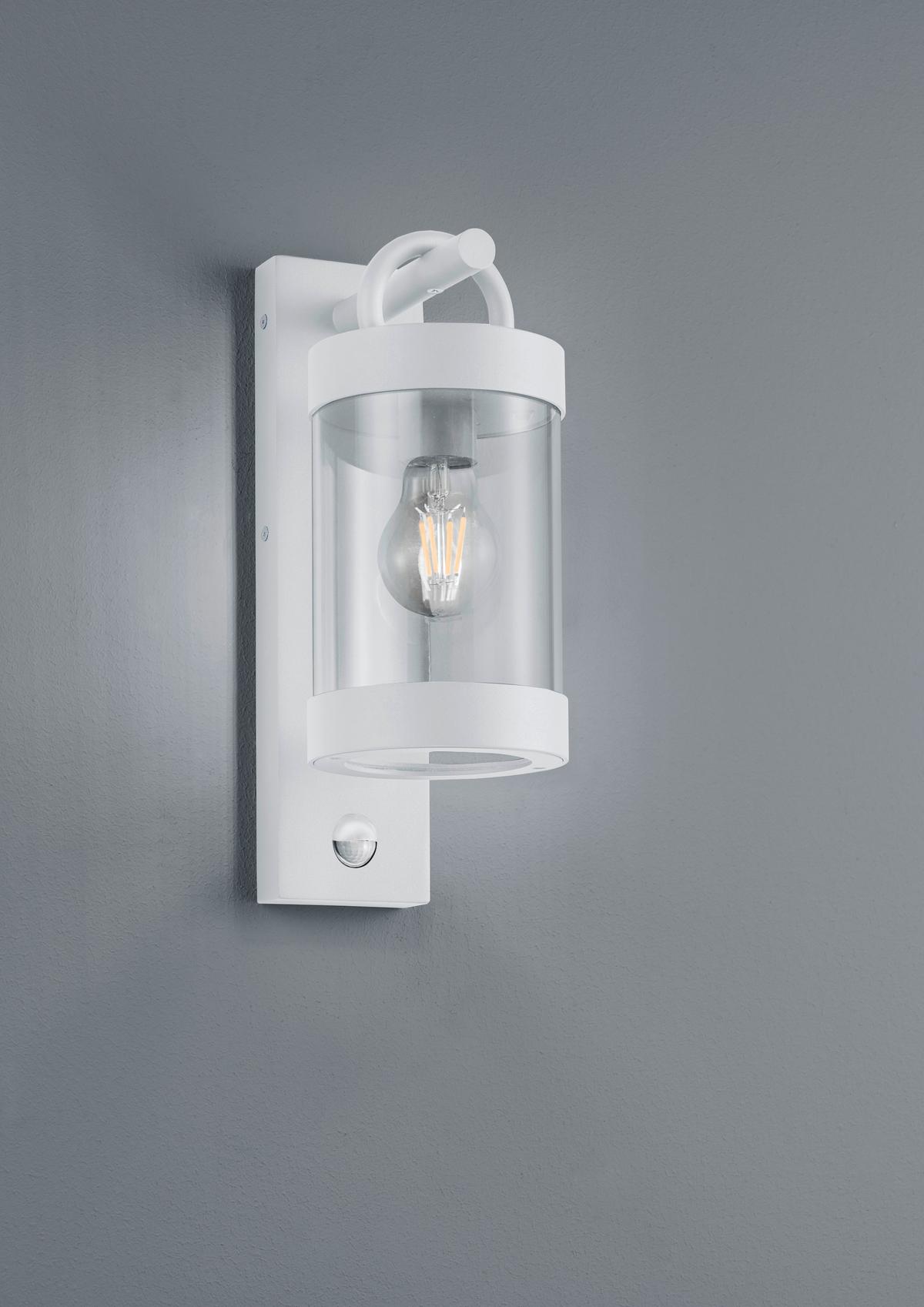 Außenwandleuchten Sambesi 28w Aluminium, Wandmontage - Weiß, Basics, Metall (12,5/33/18,6cm) - Trio Leuchten