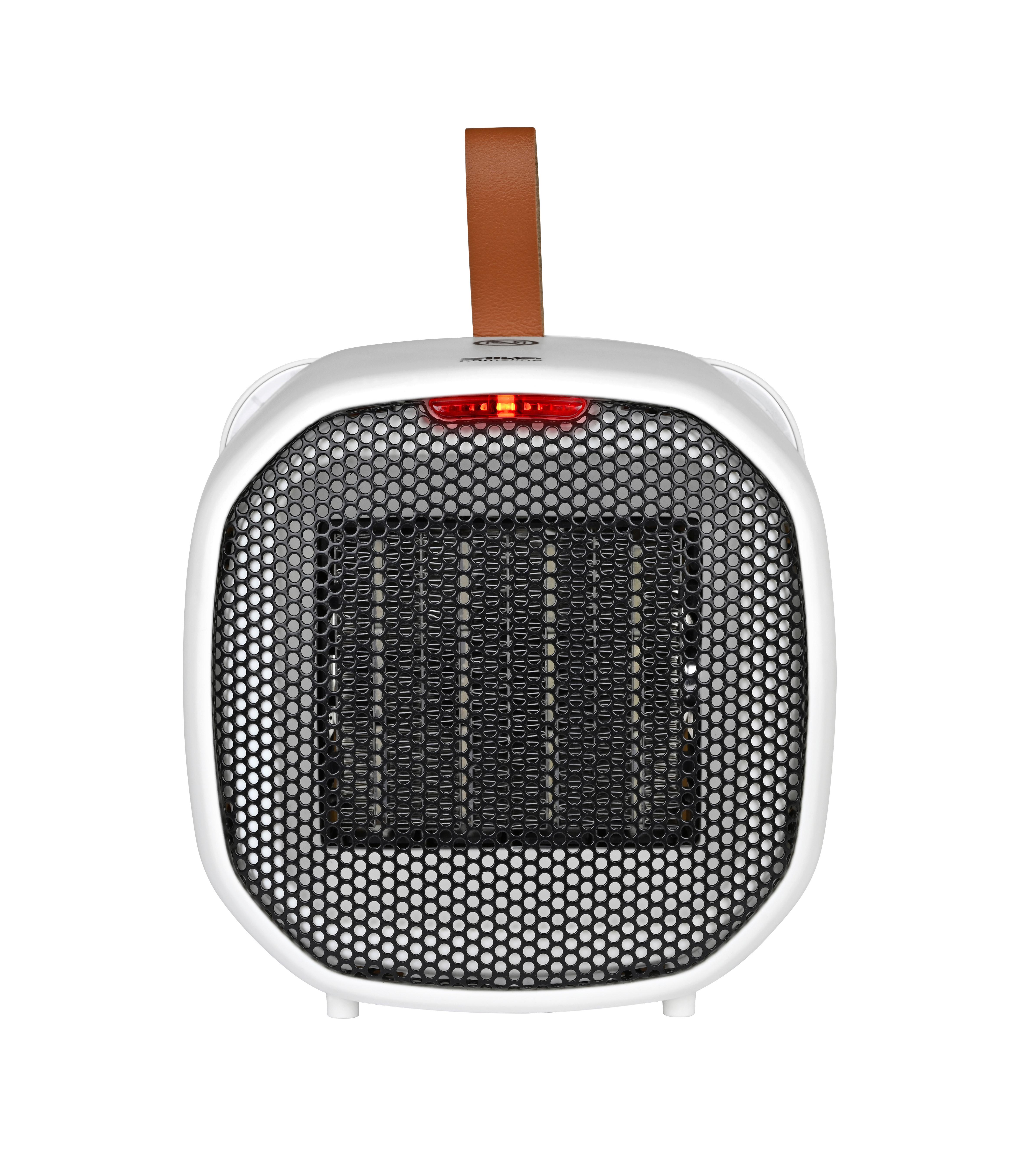 Heizlüfter, Weiß, 1400W Silva Hl-M 500 Weiß - Weiß, Basics, Kunststoff (16,5/16,5/10,3cm) - Silva Homeline