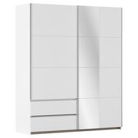 Schwebetürenschrank Stoke Weiß B: 175 Cm - Weiß, MODERN, Holzwerkstoff (175/210/59cm) - Rauch Möbel
