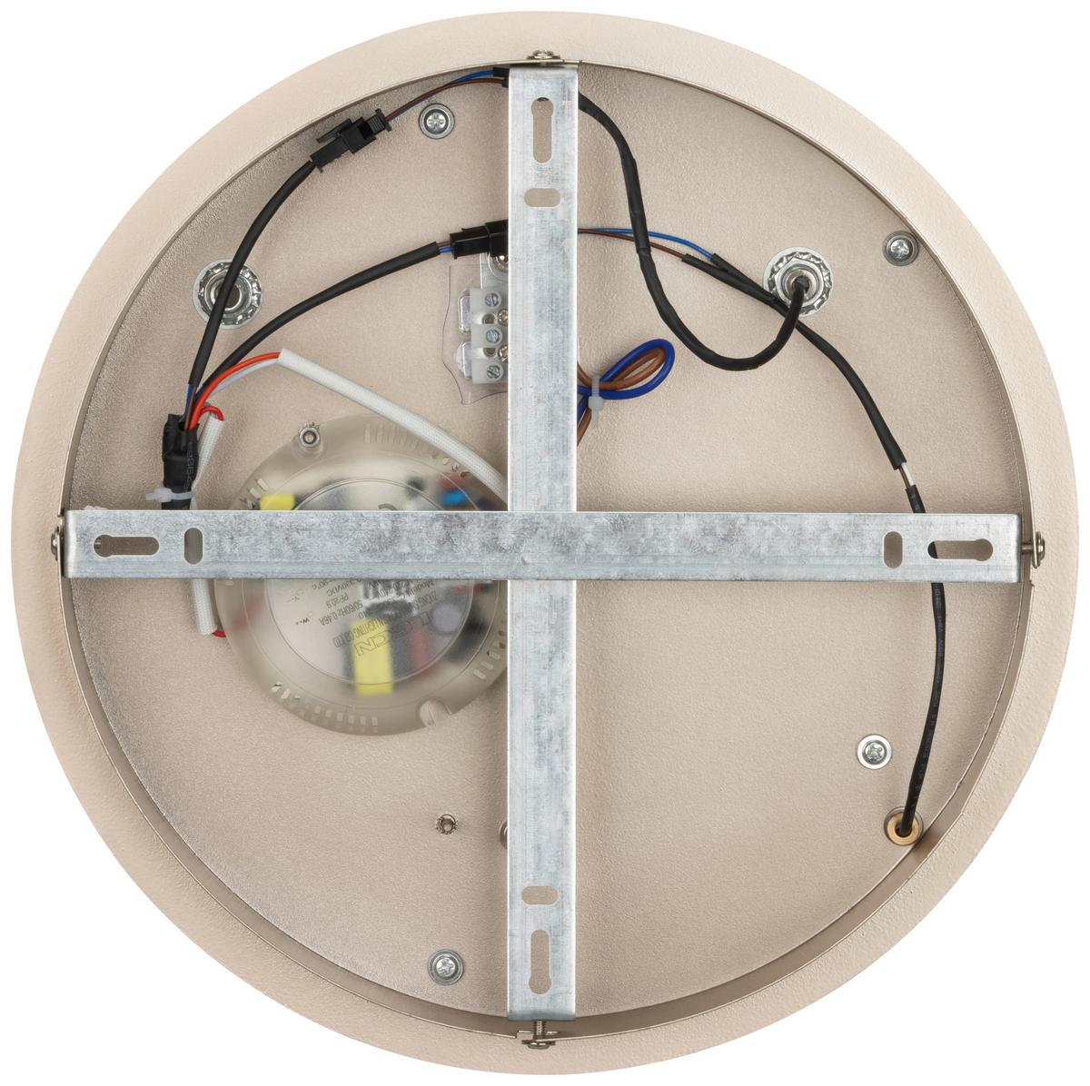 Led-deckenleuchte, 70w Cassian - Champagner, Basics, Kunststoff/Metall (95/50/7,5cm) - Luca Bessoni