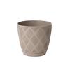 Obal na kvetináč GROW COMPLETE ECO 13 - šedohnědá, Konvenční, plast (12,8/11,1cm) - Mömax