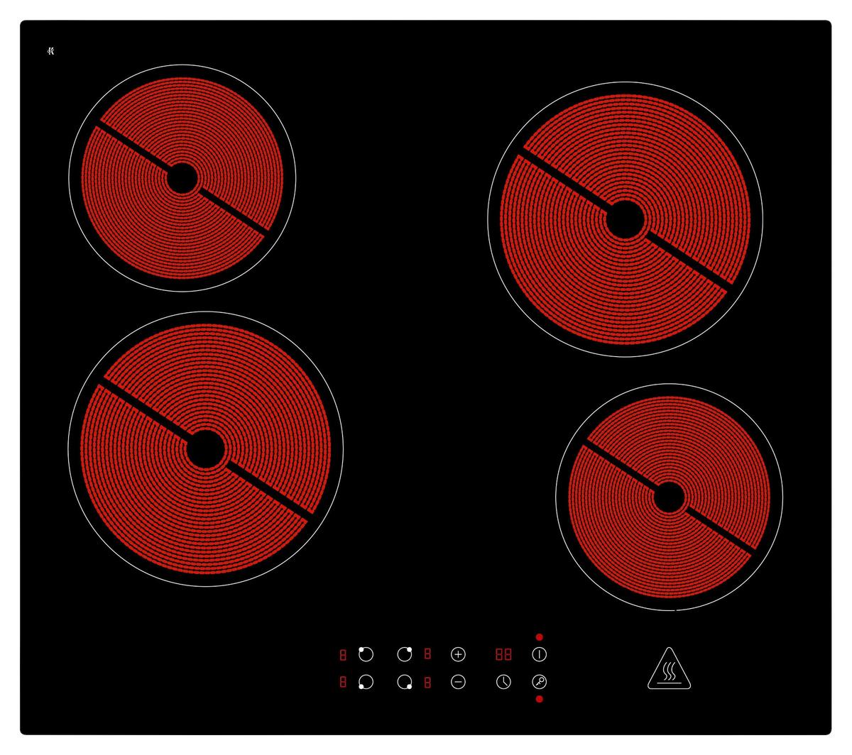 Küchenzeile mit Geräten B: 370 cm Weiß/Eiche Dekor - Eichefarben/Weiß, MODERN, Holzwerkstoff (370cm) - Respekta