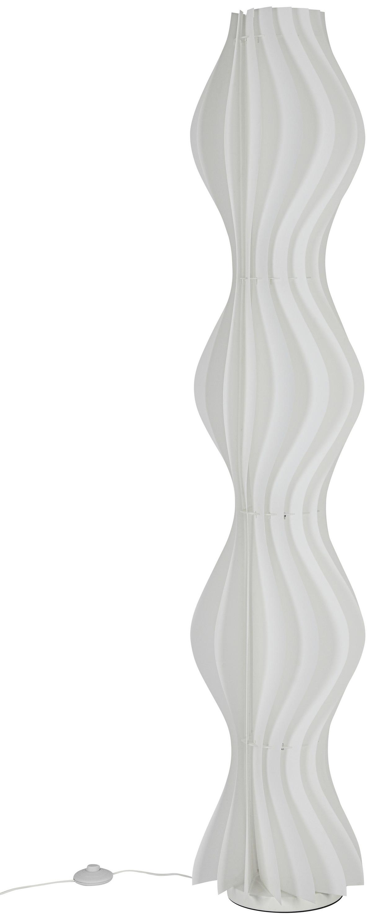 STOJACIA LED LAMPA ALEXANDER - biela, Modern, kov/plast (30/150cm) - Mömax