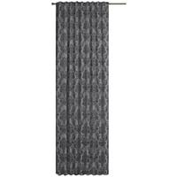 Verdunkelungsvorhang Nathalie - Anthrazit, ROMANTIK / LANDHAUS, Textil (140/245cm) - James Wood