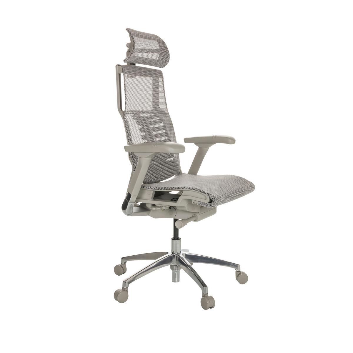 Drehstuhl Dynafit Ii G - Hellgrau/Alufarben, Basics, Kunststoff/Textil (67/119-135/60cm) - MID.YOU