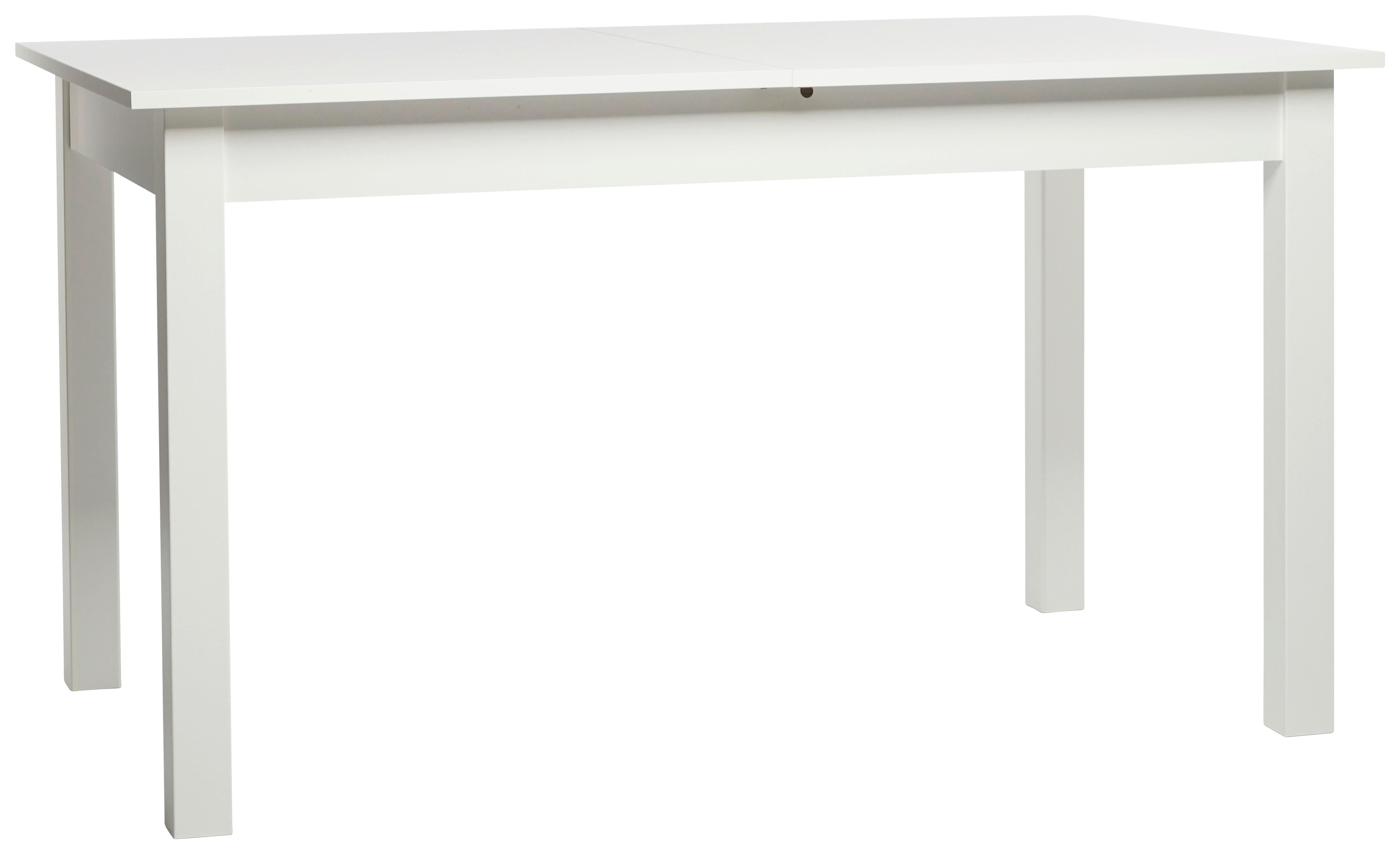 Kihúzható Asztal Coburg 140/80 Cm - fehér, Design, faalapú anyag (140/80/76,5cm) - MID.YOU
