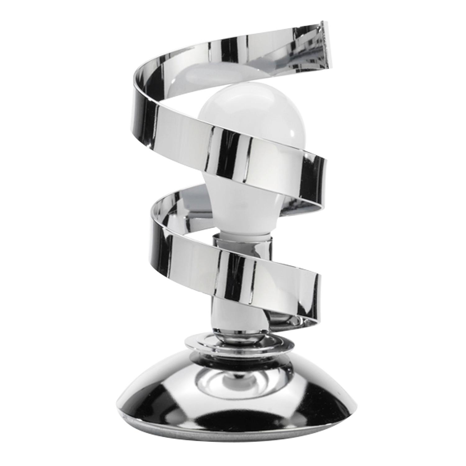 Tischleuchte 4812/Lc - Chromfarben, Design, Metall (12/12/25cm)