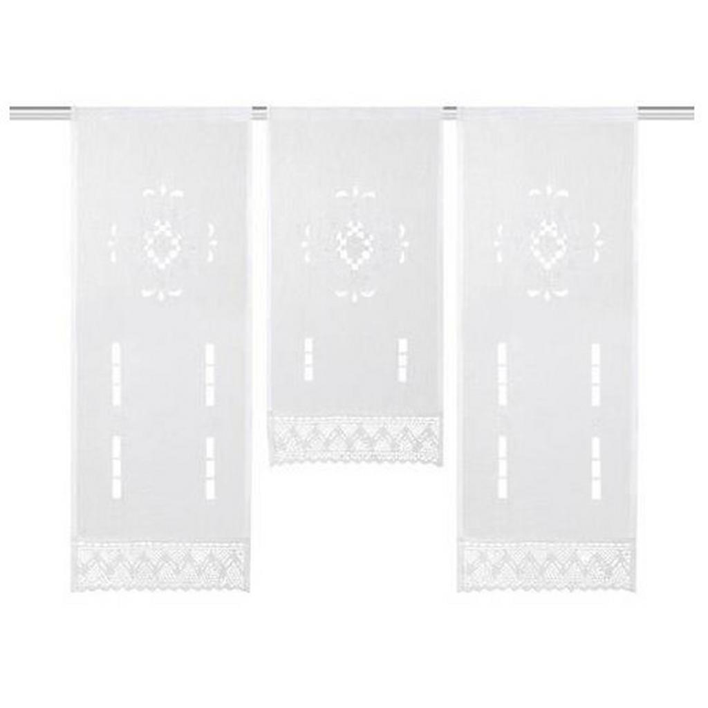 Gardine halbtransparent Alegra BxL: 30x80 cm