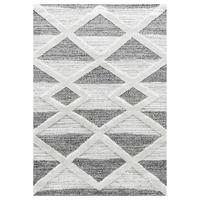 Tkaný koberec 120x170cm, sivá - sivá, Konventionell, textil (120/170cm)