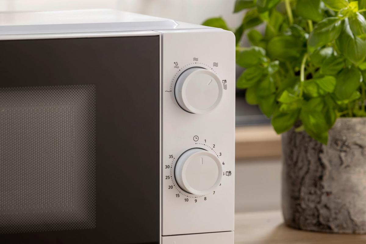 MIKROWELLE 20 Liter, 700W - Weiß, Basics, Glas/Kunststoff (44,6/24,2/35,2cm) - Gorenje