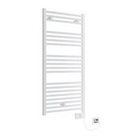 Handtuchheizkörper Bozen BxL 60x120 cm Gerade 600 W - Weiß, Basics, Metall (60/120cm) - Sanotechnik