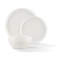 Jedálenský servis MICHAEL, 12-dielny - biela, Lifestyle, keramika - Mömax