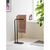 Handtuchhalter Levante Schwarz B: 30 cm - Schwarz, MODERN, Metall (30/79/17cm) - Wenko