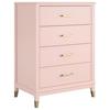 Kommode Westerleigh Rosa 76 Cm - Rosa, Design, Holz/Holzwerkstoff (76/106/50cm) - MID.YOU
