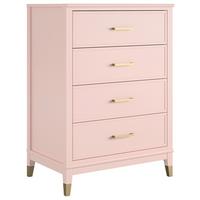 Kommode Westerleigh Rosa 76 Cm - Rosa, Design, Holz/Holzwerkstoff (76/106/50cm) - MID.YOU