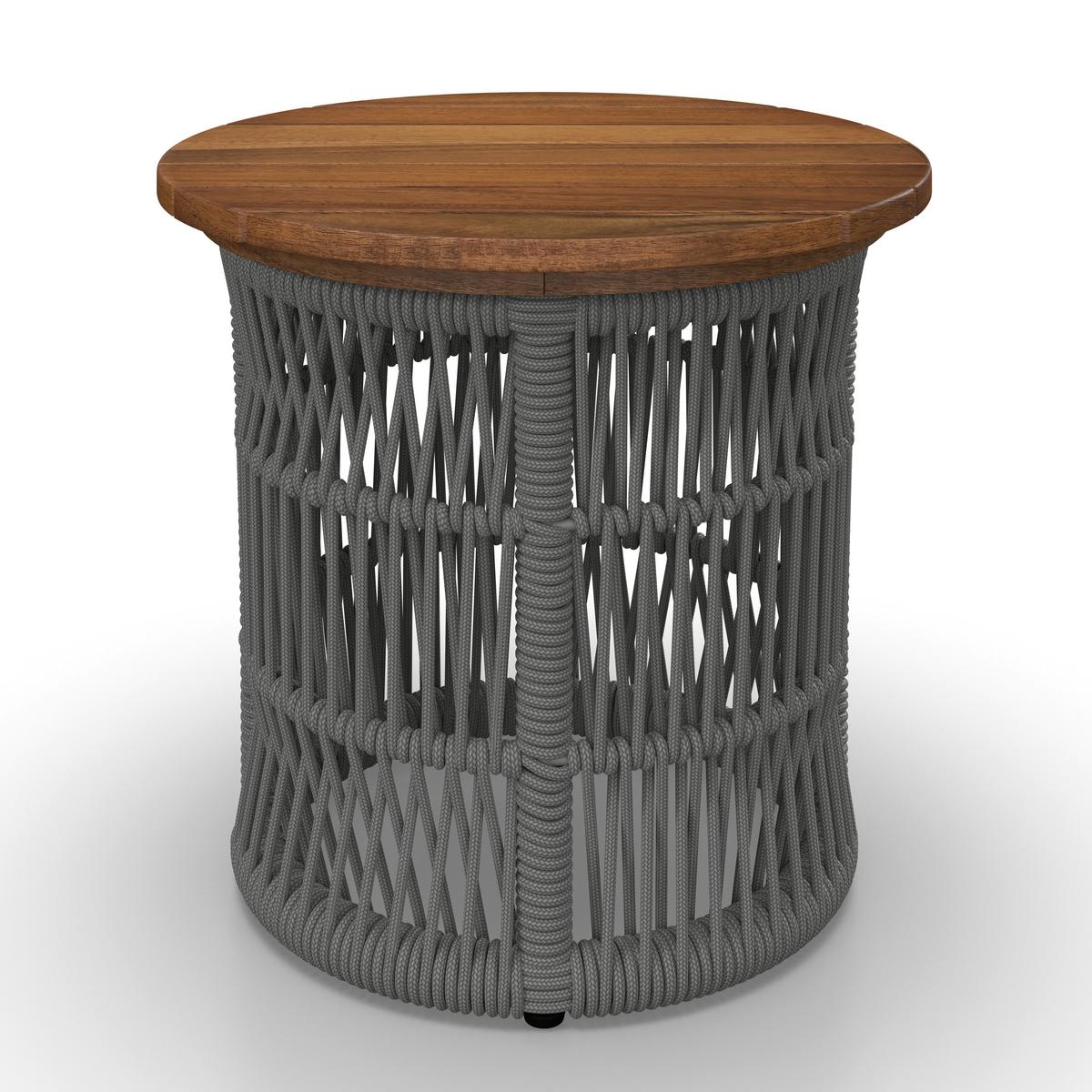 TERASOVÁ SEDACÍ SOUPRAVA MALENE - krémová/přírodní barvy, Moderní, kov/dřevo (168/70,5/80cm) - Bessagi Garden