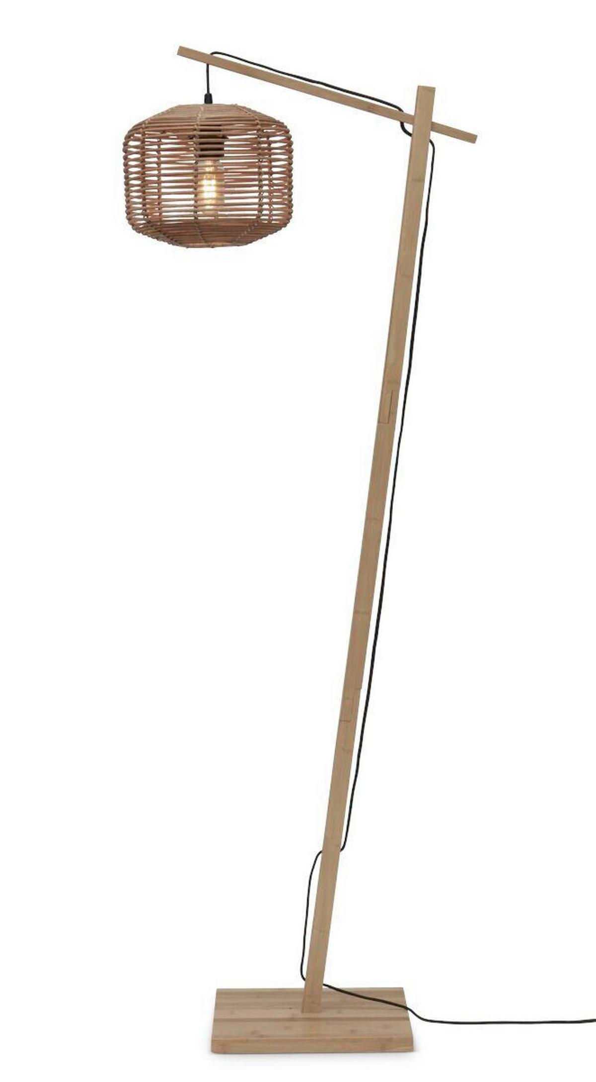 Stehleuchte Tanami/fs/ad/n/2520/n - Naturfarben, Trend (30/55/150cm) - Good & Mojo