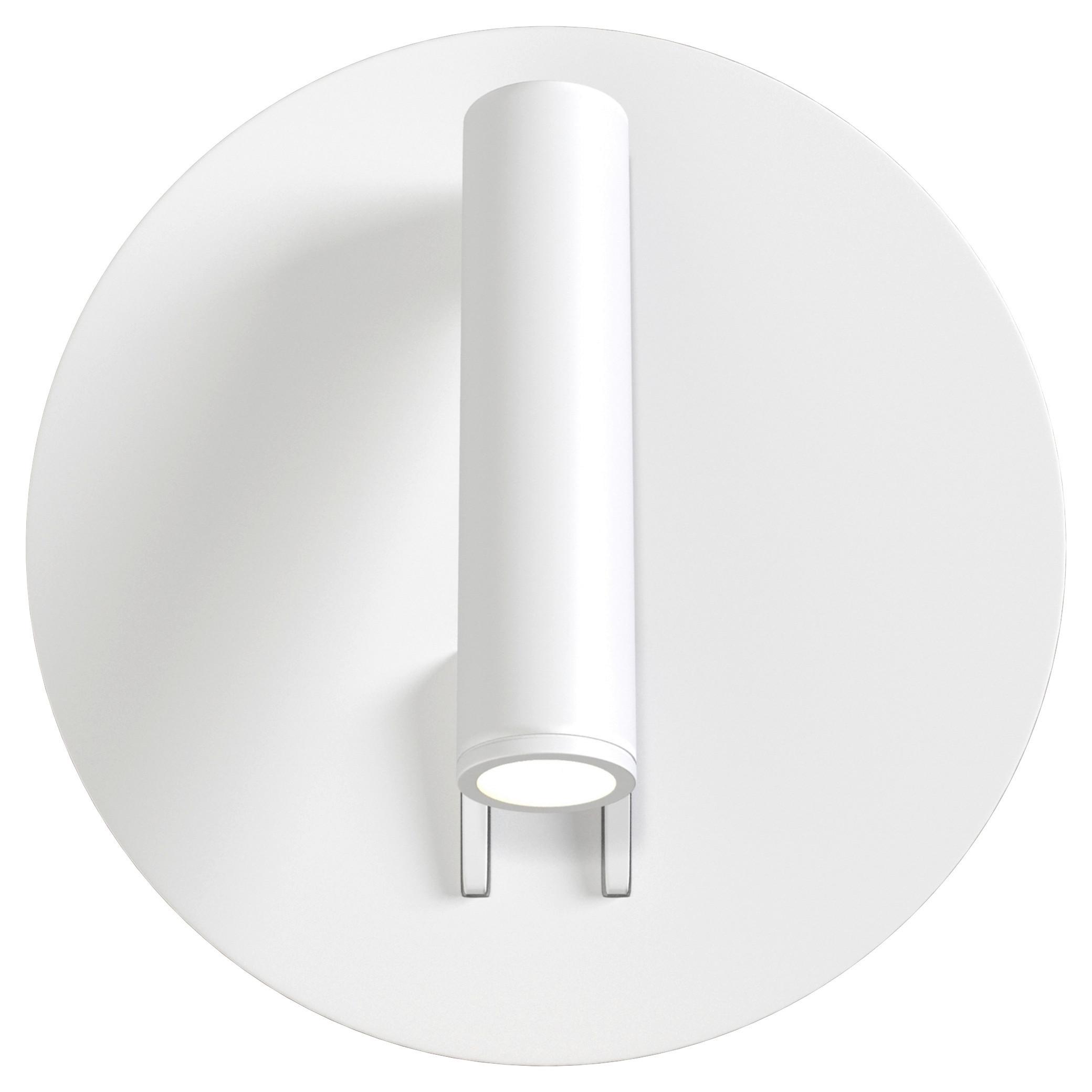 Wandleuchte Ios 176 - Weiß, Basics, Kunststoff/Metall (6,5/14/14cm) - MAYTONI