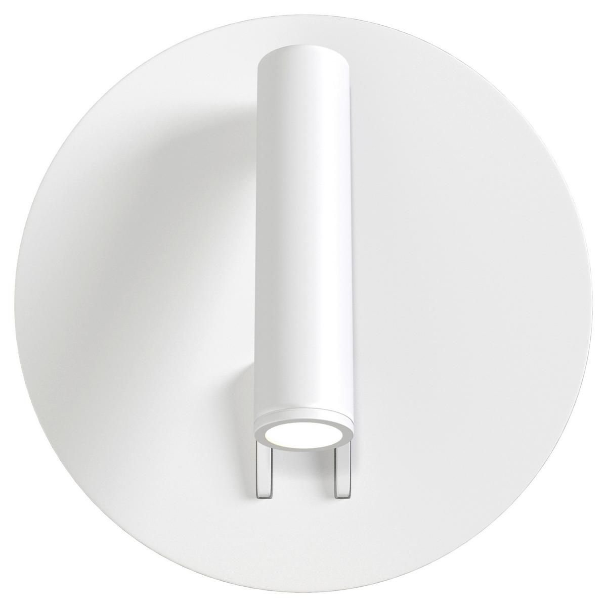 Wandleuchte Ios 176 - Weiß, Basics, Kunststoff/Metall (6,5/14/14cm) - MAYTONI