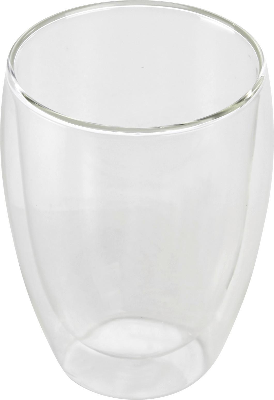 Teeglas Doppelwandig Jordan, ca. 350 ml - Klar, ROMANTIK / LANDHAUS, Glas - James Wood