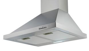 Moderne Dunstabzugshaube in Edelstahl Moderne Dunstabzugshaube in Edelstahl
