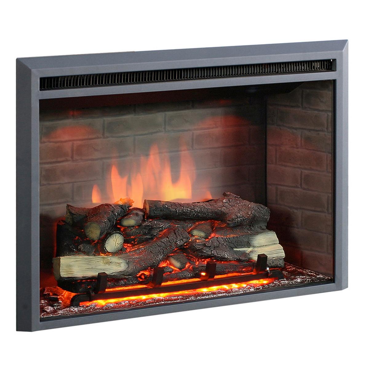 Elektrokamin Calida 30" - Schwarz, Basics, Metall (89/72/32cm)