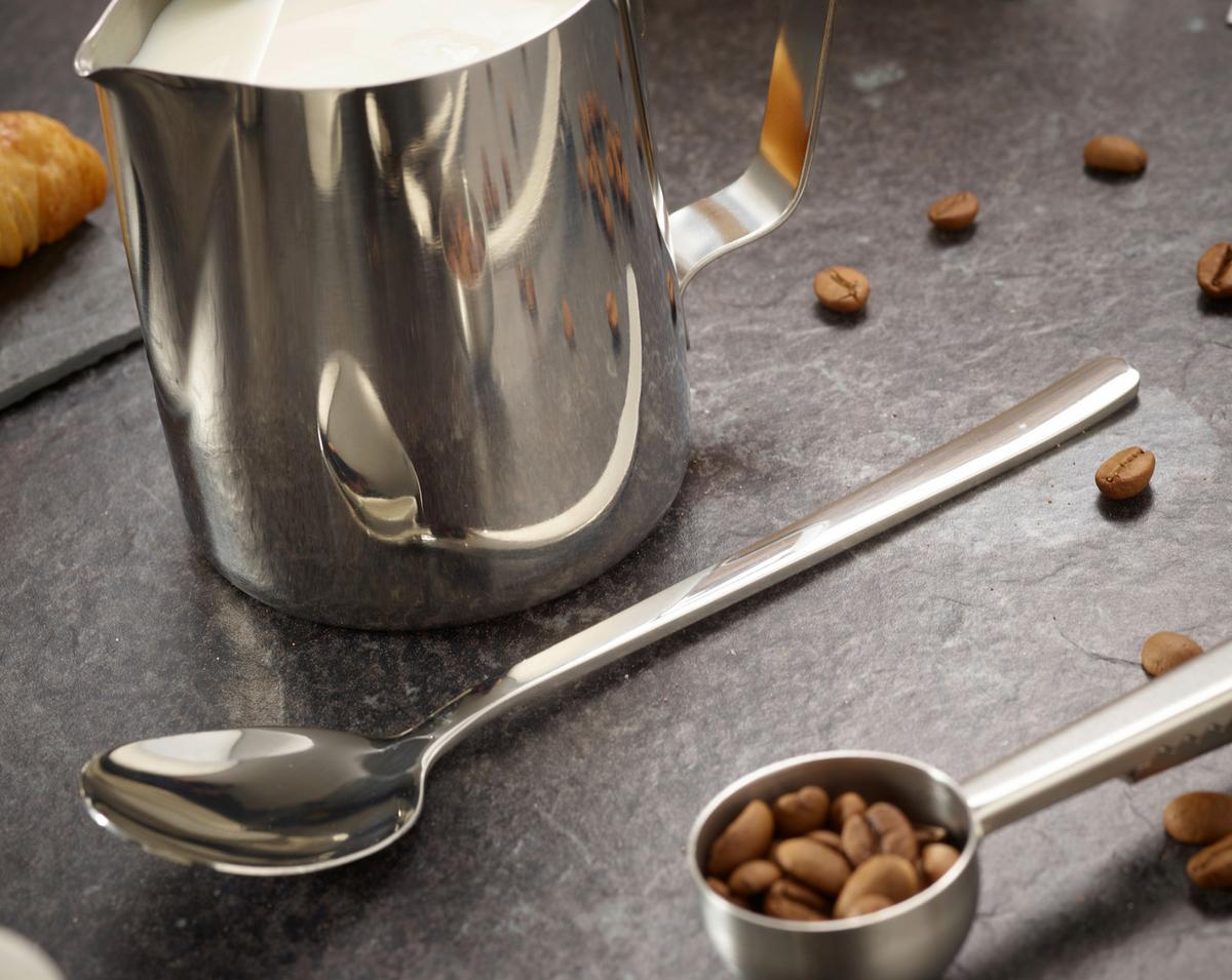 Kaffeeset Echtwerk Kaffeezubehör-Set - Silberfarben, Design, Metall (10,5cm) - Echtwerk