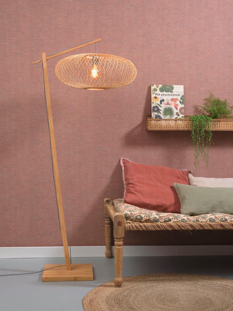 Stehleuchte Cango/F/Ad/N/6025/N - Naturfarben, Trend (176/60/80cm) - Good & Mojo