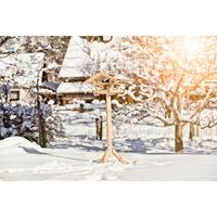 Vogelfutterhaus Mit Dreibein Bxhxt: 48x103x48 Cm - Naturfarben, Basics, Holz (48/103/48cm) - Windhager