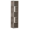 Eckregal Piano Eckregal - Beige, Design, Holzwerkstoff (32/159/32cm) - Livetastic