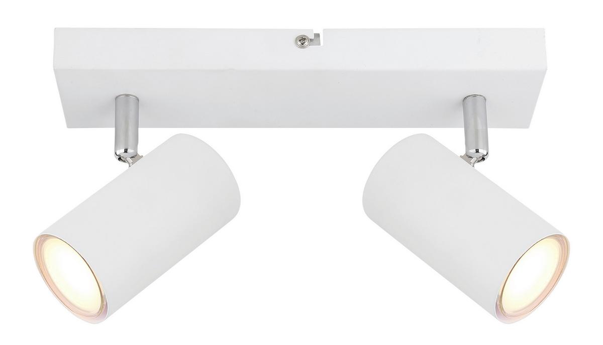 STRAHLER 57911-2W - Weiß, Basics, Metall (26/6/12cm) - Globo