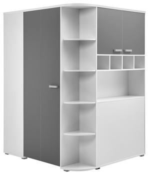 Viel Stauraum mit durchdachter Funktionalität Eckschrank fürs Jugendzimmer