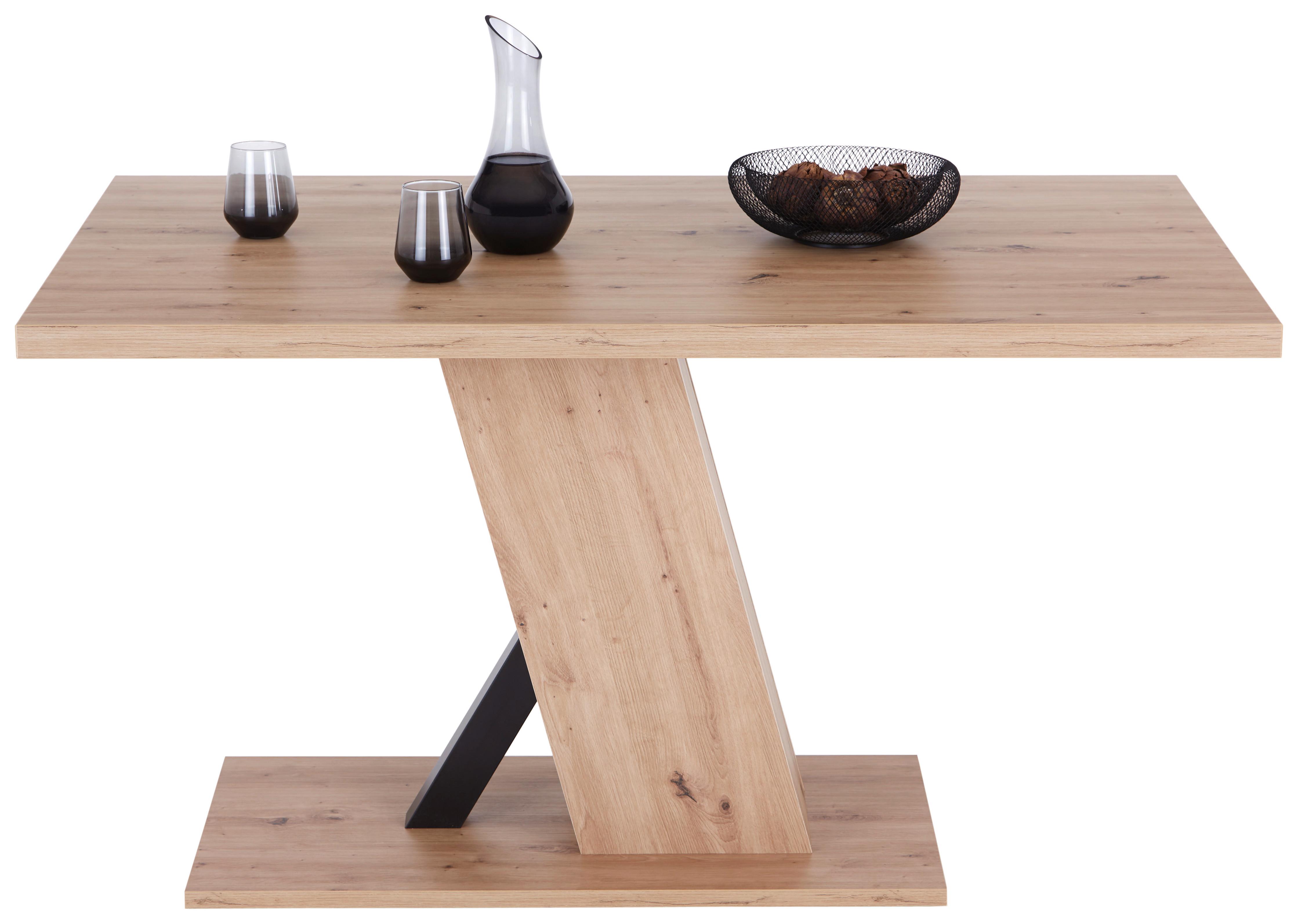 Esstisch Severin 138x90 cm Eichefarben - Eichefarben, MODERN, Holzwerkstoff (138/76/90cm)