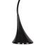 Schreibtischleuchte Florian 5 Watt H: ca. 42cm - Schwarz, MODERN, Kunststoff (42cm) - Luca Bessoni Schreibtischleuchte Florian 5 Watt H: ca. 42cm - Schwarz, MODERN, Kunststoff (42cm) - Luca Bessoni