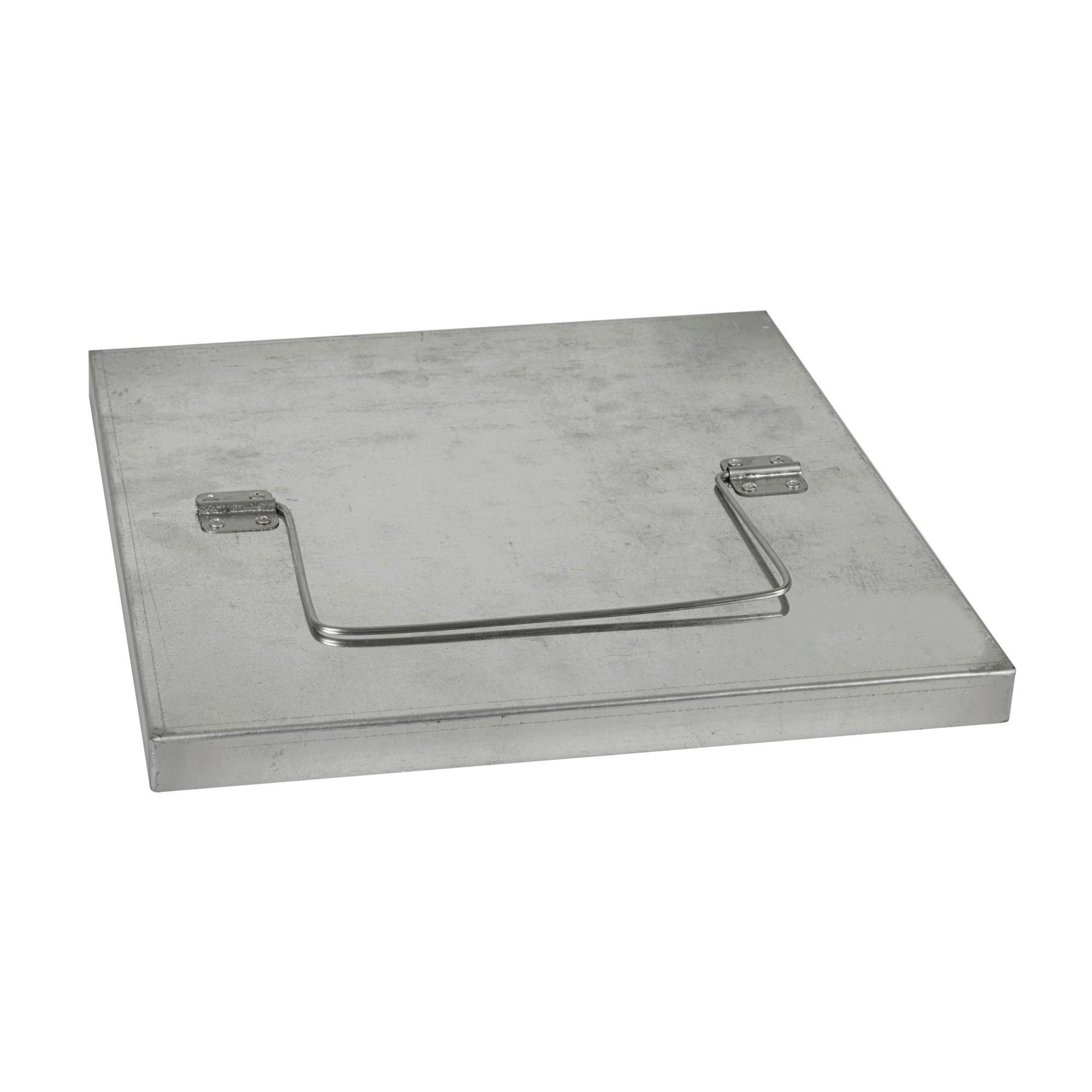 Hochbeet-deckel Stahl 30,5x30,5 Cm - Grau, Basics, Metall (30,5/2,5/30,5cm)