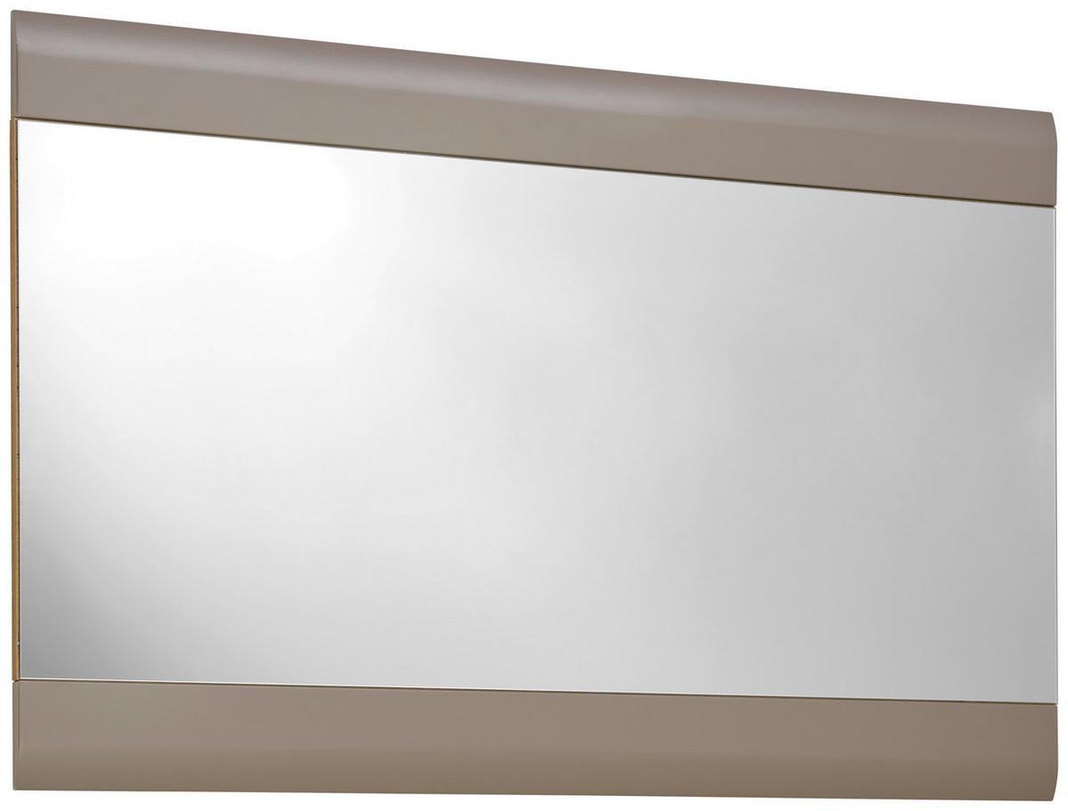 Garderobenspiegel Auris BxH: 120x78 cm teilverrahmt Grau - MODERN (120/78/2cm) - Luca Bessoni