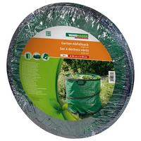 Gartenabfallsack 120 l ⌀ 50 cm, faltbar, Tragegriff - Grün, Basics, Kunststoff (50/60cm)