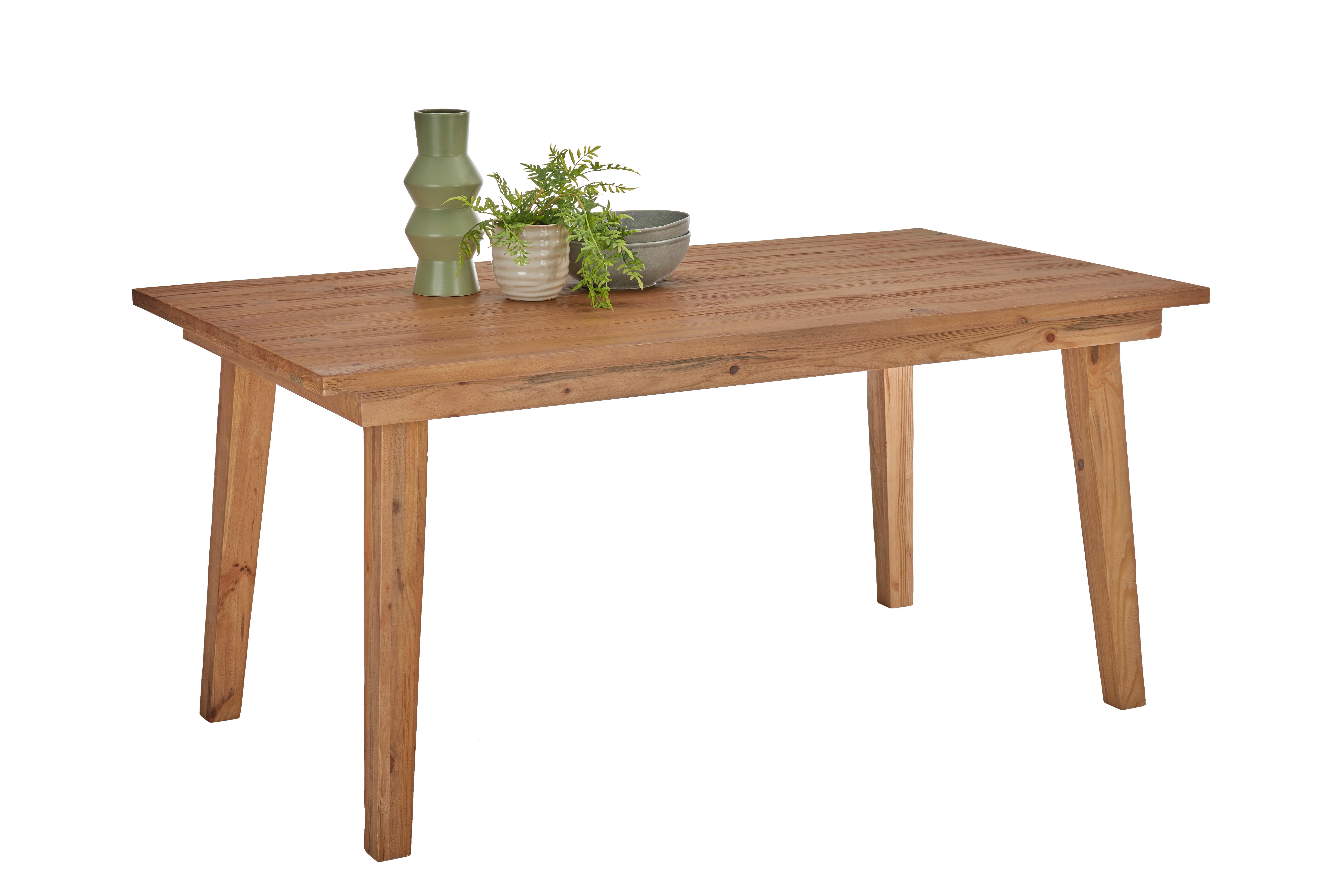 JÍDELNÍ STŮL RUSTY 160 - přírodní barvy, Design, dřevo (160/90/75cm) - Zandiara