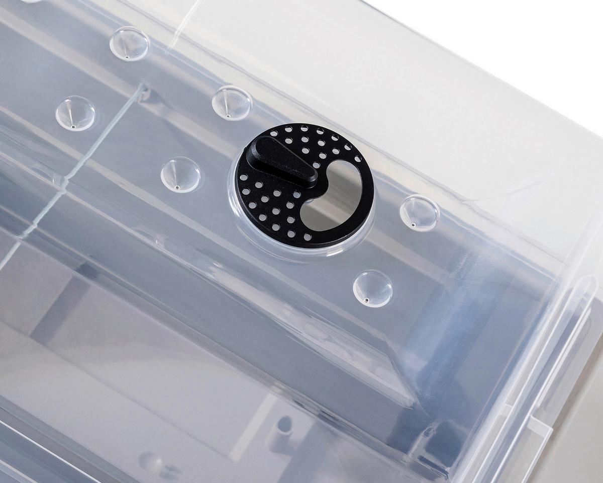 Hochbeet Kunststoff Victoria 78x81x38 cm Hellgrau - Hellgrau, Basics, Kunststoff (78/81/38cm)