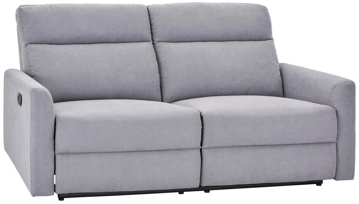 Kétüléses Kanapé Promo - világosszürke, Basics, textil (198/100/93cm) - Ondega