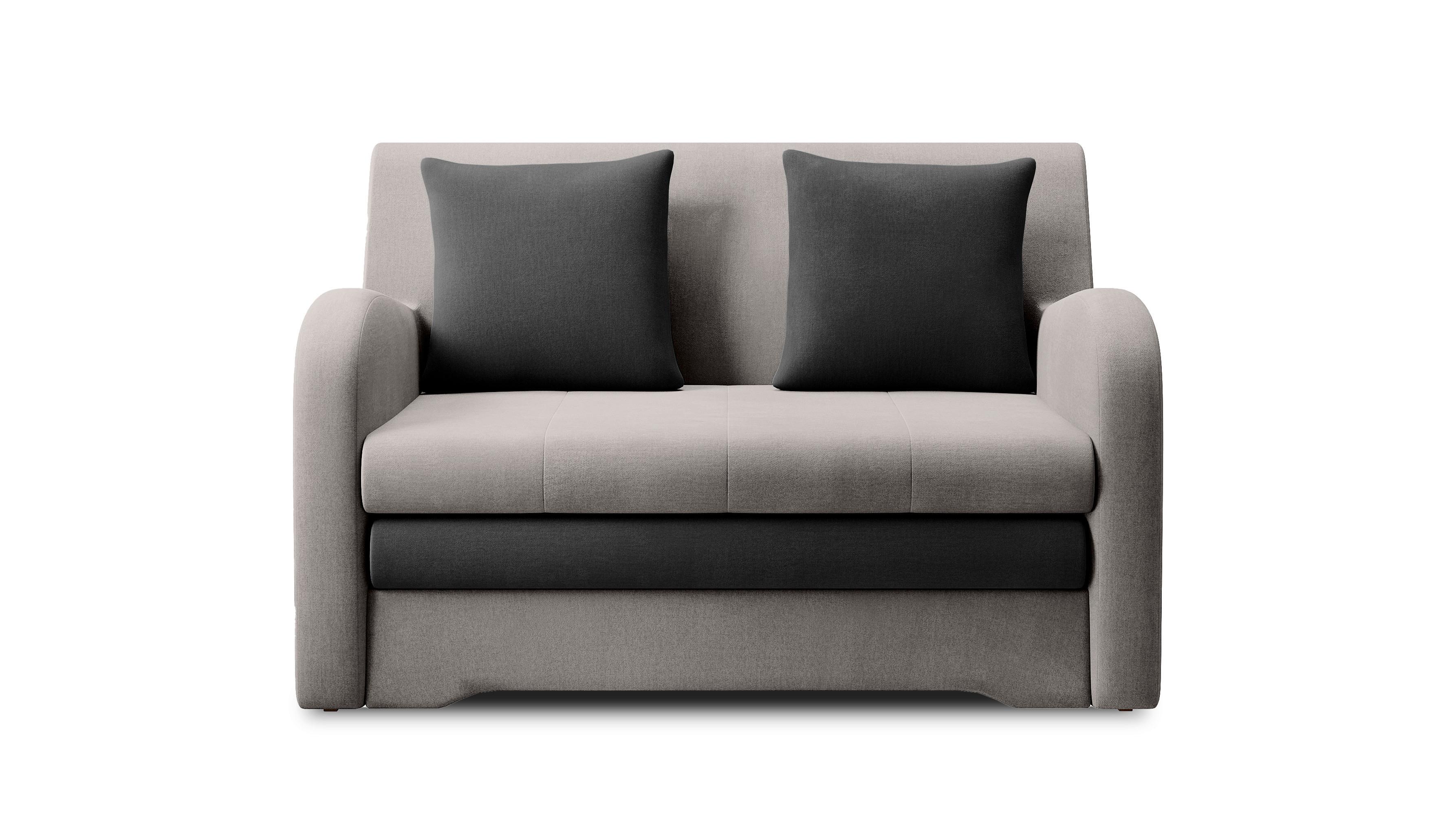 Schlafsofa Ario Grau, Schwarz, B: 244 cm - Anthrazit/Hellgrau, Design, Textil (244/97/97cm) - MID.YOU