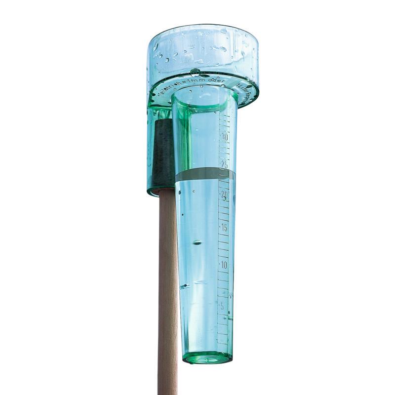 Regenmesser Profi Grün/ Transparent - Transparent/Grün, Basics, Kunststoff (23cm)