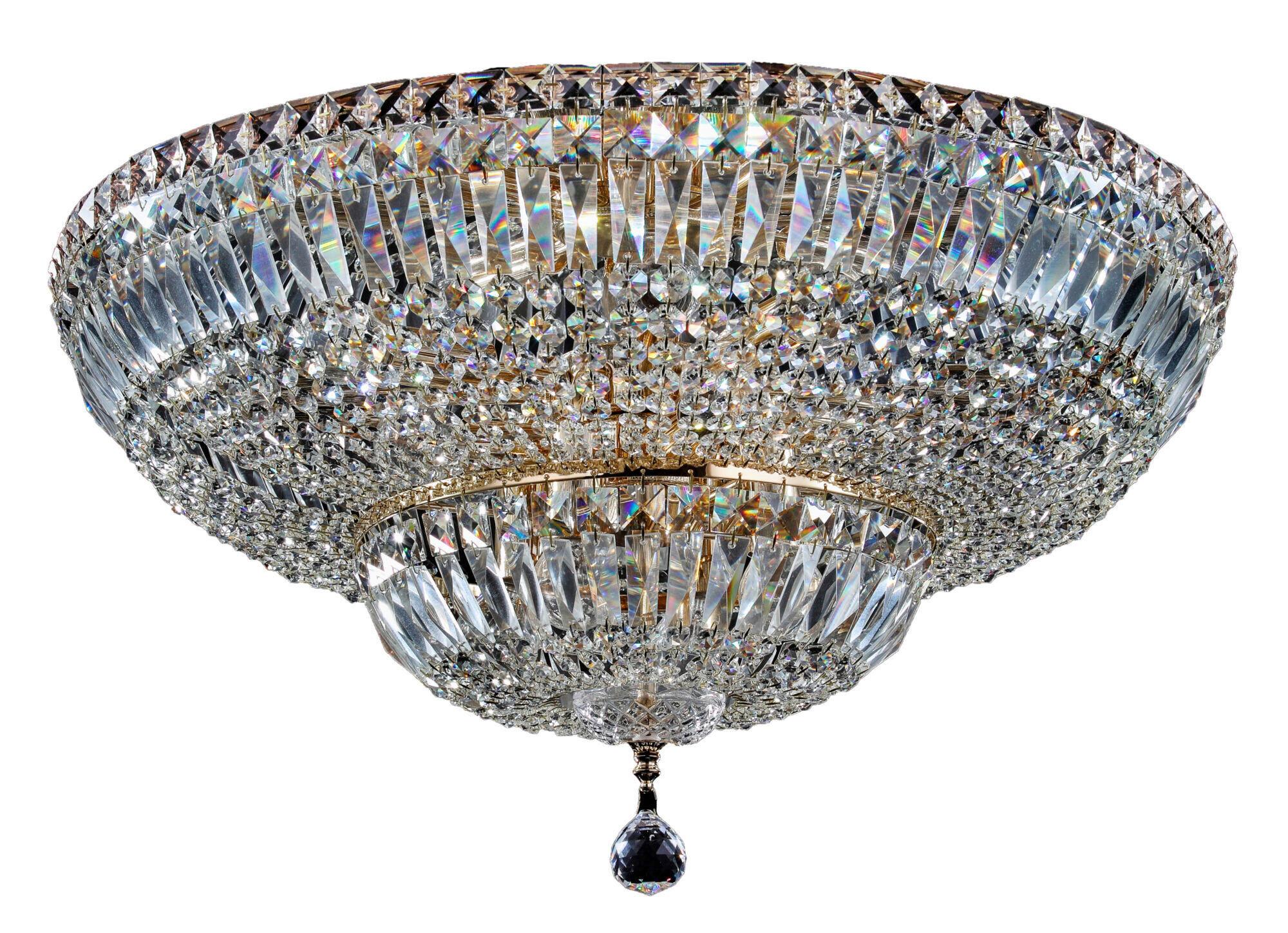 Kronleuchter Basfor - Goldfarben, Trend, Metall (60.5/35cm) - MAYTONI