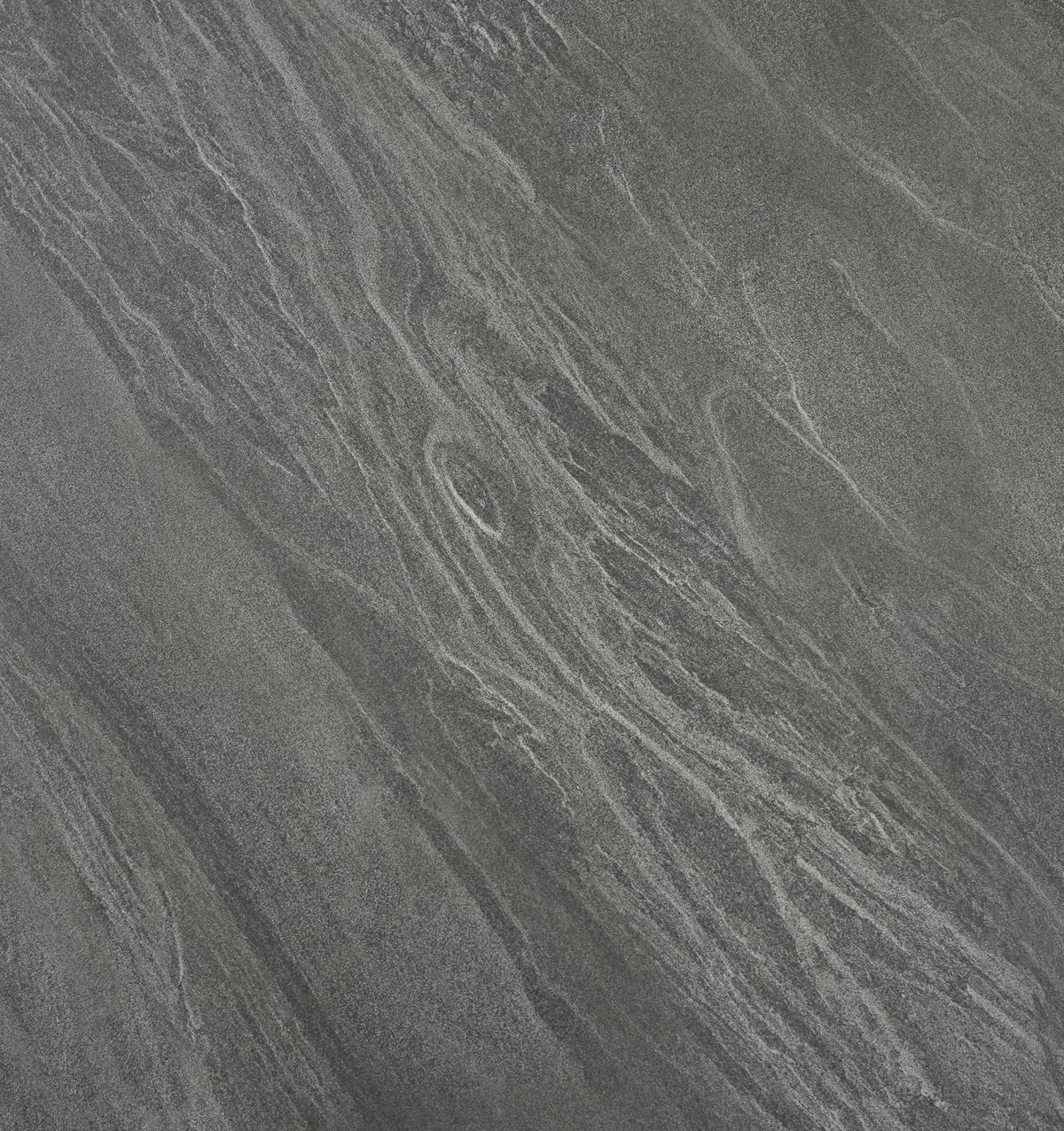 Esstisch Emin Keramik Grau, B: 140 Cm - Anthrazit/Schwarz, KONVENTIONELL, Stein/Metall (140/90/76cm) - MID.YOU